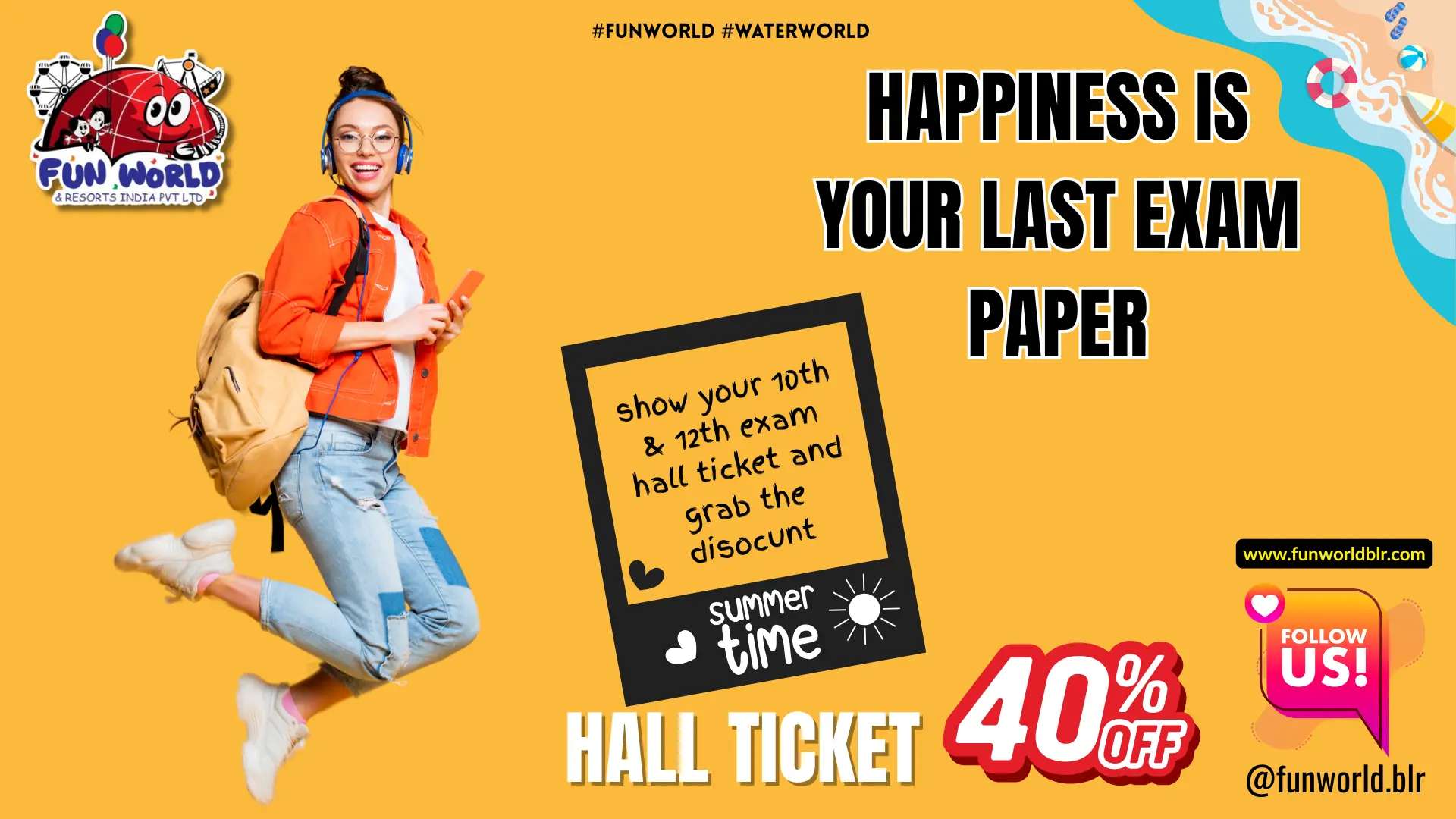 Exam Special Offer – Flat 40% Discount with Hall Ticket